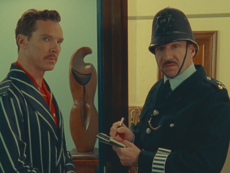 Film still from The Wonderful Story of Henry Sugar