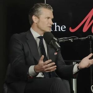 Pete Hegseth and Megyn Kelly