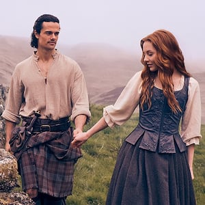 The cast of "Outlander: Blood of My Blood"