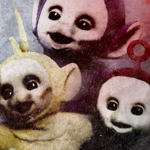 The Teletubbies make an appearance in "28 Years Later".