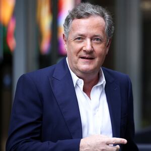 Journalist and TV presenter Piers Morgan leaves the BBC Headquarters in London, Britain, January 16, 2022.