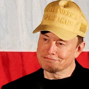 FILE PHOTO: Elon Musk gestures as he speaks about voting during an America PAC Town Hall in Folsom, Pennsylvania, U.S., October 17, 2024. REUTERS/Rachel Wisniewski/File Photo