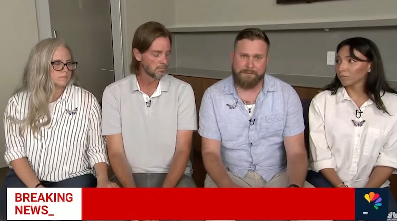 Virginia Giuffre's family discuss their sister on NBC.