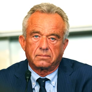 Robert F. Kennedy Jr. a roundtable discussion on soil health in the Mike Mansfield Room at the U.S. Capitol on July 15, 2025 in Washington, D.C.