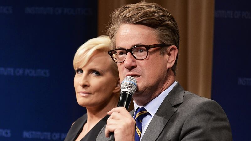 Joe Scarborough and Mika Brzezinski