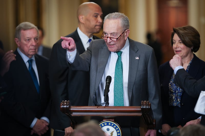 Senate Minority Leader Chuck Schumer