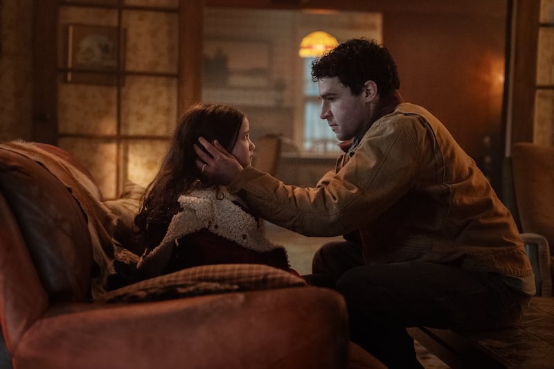 Matilda Firth and Christopher Abbott
