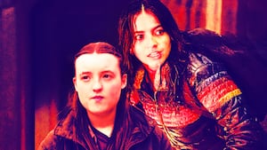 Bella Ramsey and Isabela Merced