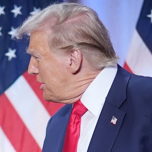 Donald Trump and Mike Johnson