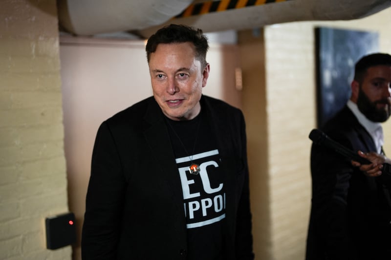 Elon Musk looks on during the day of a meeting with House Republicans to discuss the Department of Government Efficiency (DOGE) on Capitol Hill in Washington, D.C., U.S., March 5, 2025. REUTERS/Kent Nishimura