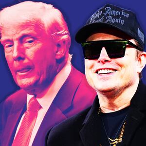 Donald Trump, Elon Musk photo illustration