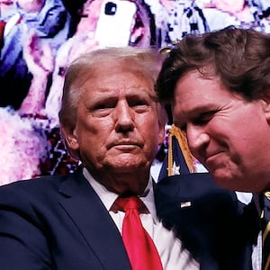 Donald Trump and Tucker Carlson