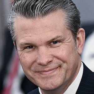 US Secretary of Defense Pete Hegseth participates in a bilateral meeting with Foreign Affairs Minister of Peru Elmer Schialer and Defense Minister of Peru Walter Astudillo at the Pentagon in Washington, DC on May 5, 2025.