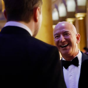 Jeff Bezos and Elon Musk.