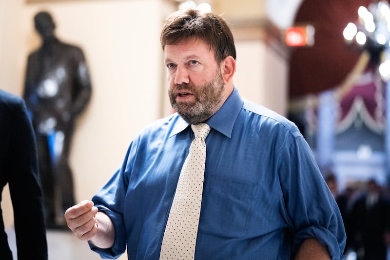 Frank Luntz in 2023—the veteran pollster did not take kindly to Enten’s delivery