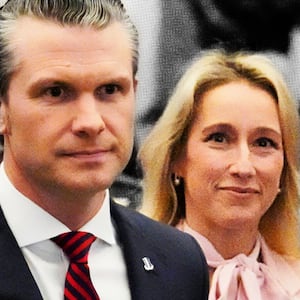 Pete Hegseth and his wife Jennifer Rauchet