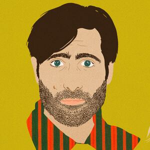 Illustration of Jason Schwartzman and Carol Kane