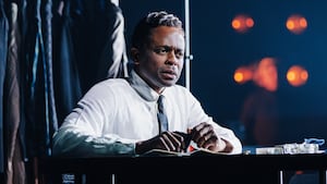 Dulé Hill in NYTW's LIGHTS OUT.