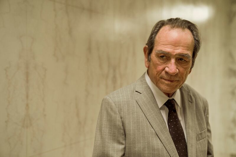 Tommy Lee Jones as Jeremiah O’Keefe in The Burial.