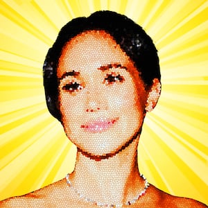 Meghan Markle illustration