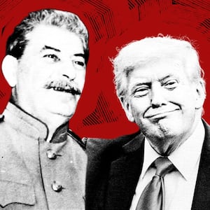 Joseph Stalin and Donald Trump