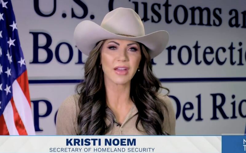 Kristi Noem on NBC