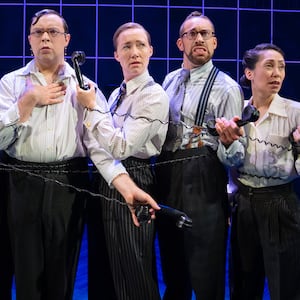The cast of Operation Mincemeat.