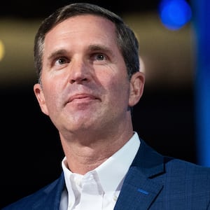 Kentucky Gov. Andy Beshear in Chicago.