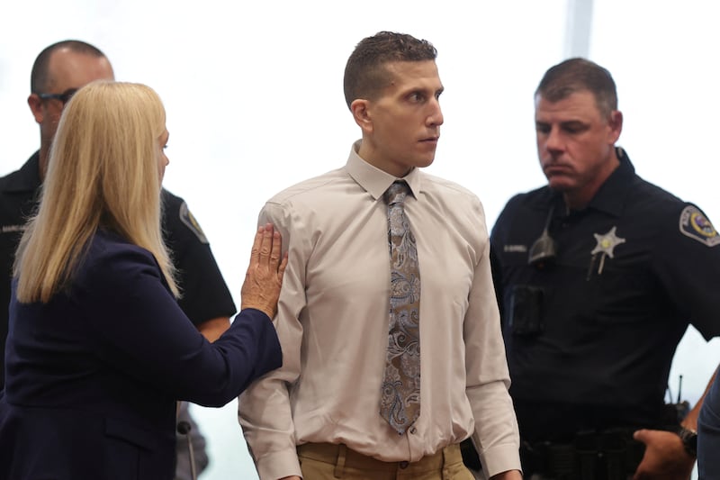 Bryan Kohberger remained calm and quiet as he pleaded guilty. Those in the courtroom noted that he did not appear to show any emotion.
