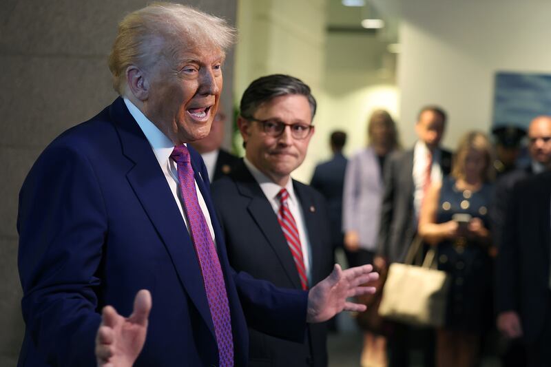 Speaker of the House Mike Johnson aims to finalize President Donald Trump's "big beautiful bill" as soon as Wednesday for an upcoming floor vote.