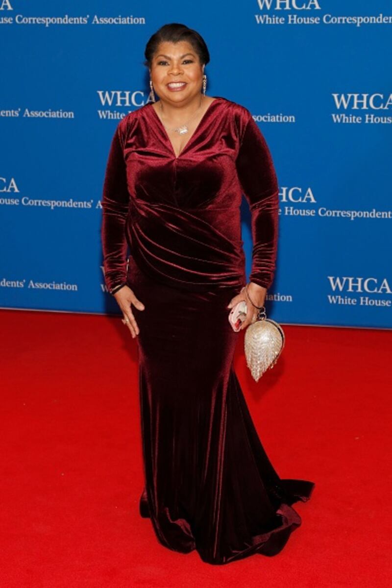 April Ryan attends the 2022 White House Correspondents' Association Dinner at Washington Hilton on April 30, 2022 in Washington, DC.