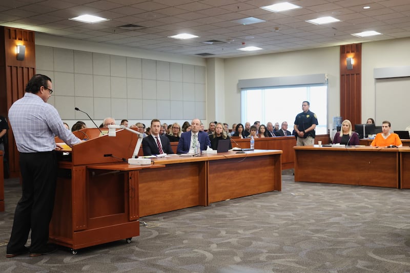 Steve Goncalves, father of Kaylee Goncalves, was among those who delivered a victim impact statement on Wednesday. It was the first time he faced his daughter’s killer face-to-face.
