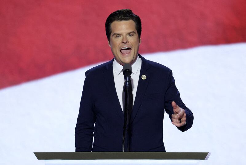 Matt Gaetz, July 17, 2024.