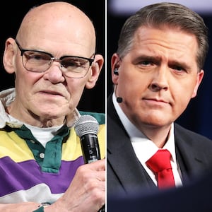 James Carville and Scott Jennings.