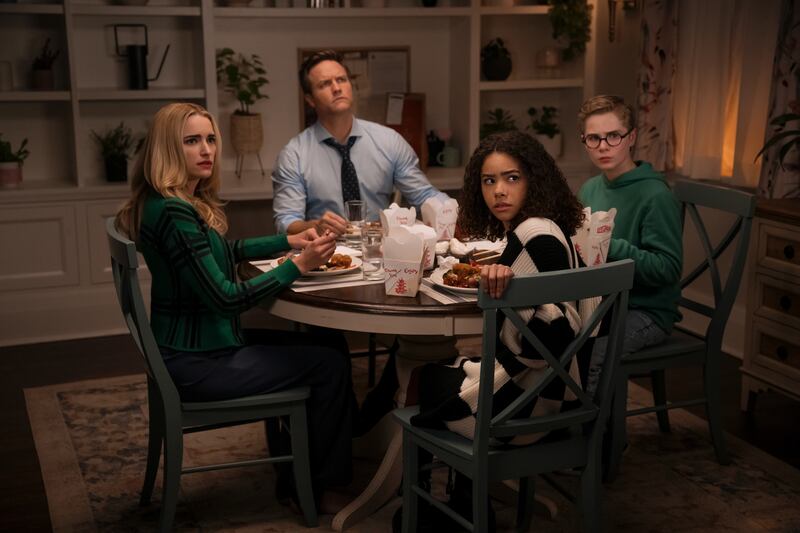 Brianne Howey, Scott Porter, Antonia Gentry and Diesel La Torraca