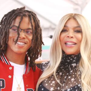 HOLLYWOOD, CALIFORNIA - OCTOBER 17: Wendy Williams and son, Kevin Hunter Jr. attend the ceremony honoring Wendy Williams with a Star on The Hollywood Walk of Fame held on October 17, 2019 in Hollywood, California. (Photo by Michael Tran/FilmMagic)