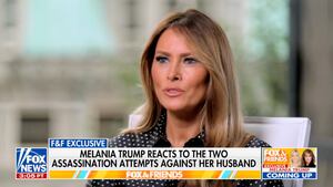 Melania Trump speaks about the assassination attempts on her husband, Donald Trump, in a ‘Fox & Friends’ interview.