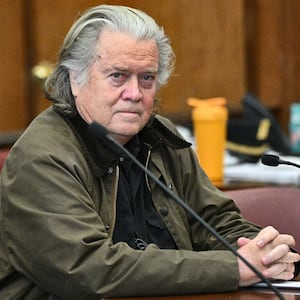 Steve Bannon, former advisor to U.S. President Donald Trump.