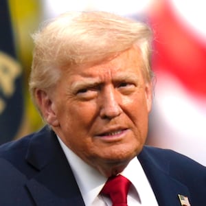 Donald Trump during the FIFA Club World Cup 2025 final match between Chelsea FC and Paris Saint-Germain at MetLife Stadium on July 13, 2025 in East Rutherford, United States.