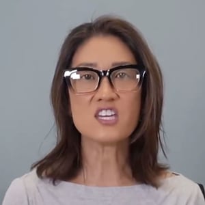 Canceled MSNBC host Katie Phang has trashed President Trump’s eyebrow-raising West Point speech, branding it “dementia-laden diarrhea of the mouth.”