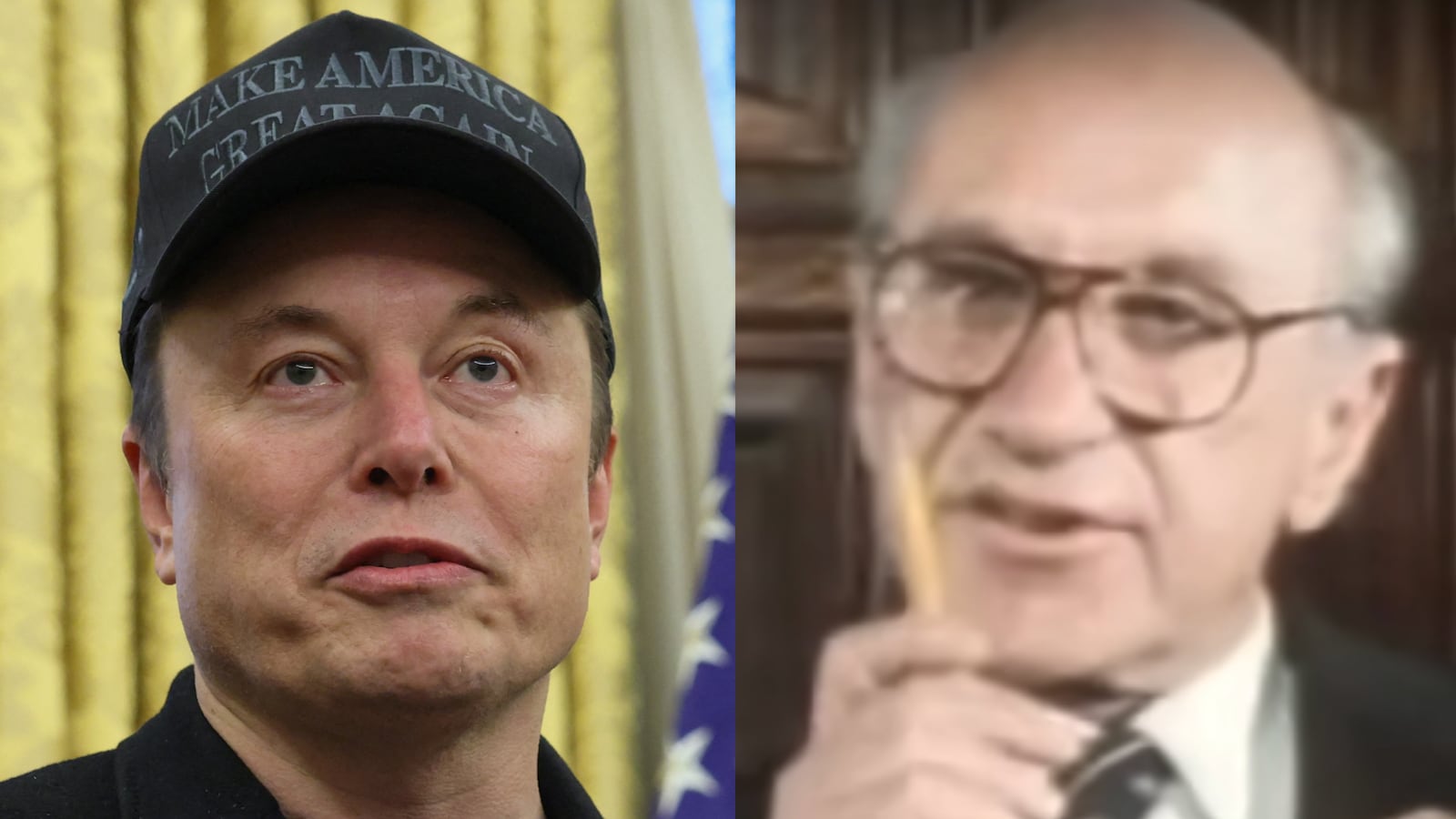 Elon Musk and Milton Friedman