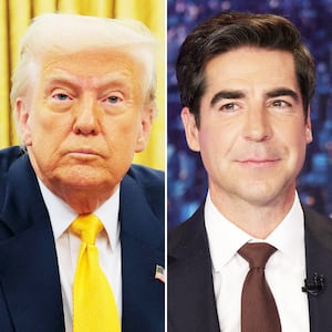 Donald Trump and Jesse Watters.