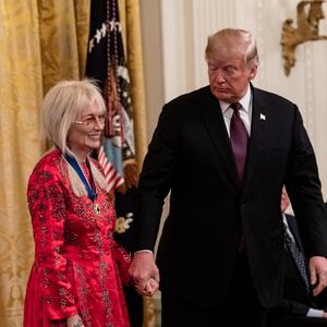 Donald Trump and Miriam Adelson