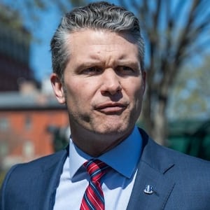 US Defense Secretary Pete Hegseth