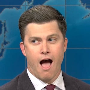 SNL, Jost making a stunned face