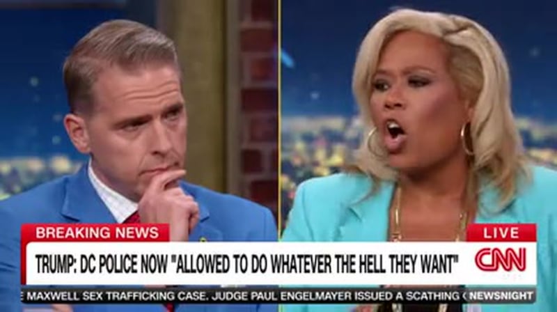Tara Setmayer and Scott Jennings