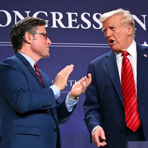 Rep. Mike Johnson, Donald Trump