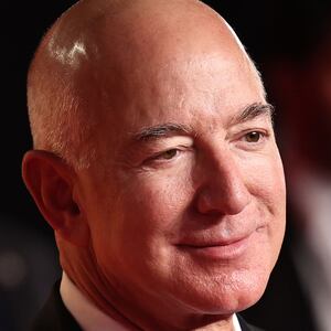 Jeff Bezos and Laurene Powell Jobs