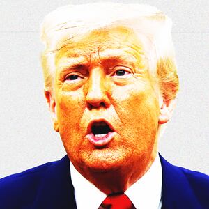 Donald Trump, Dow Jones photo illustration