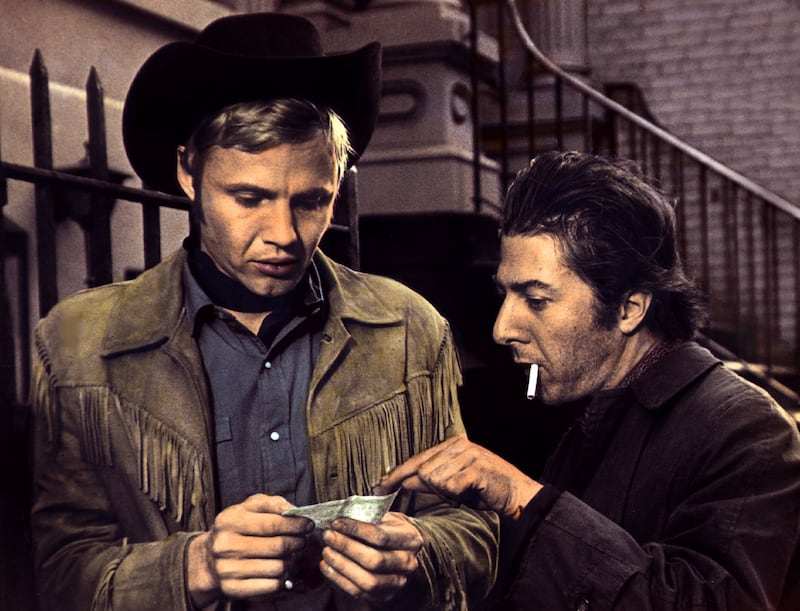 Jon Voight and Dustin Hoffman in Midnight Cowby